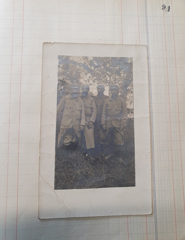 Carnet De Route - H Mazurier 102e Ri 1914/1915 Manuscrit