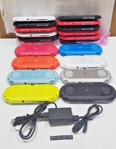 Sony PS Vita 2000 & Charger Choose Color Fully Working REGION FREE 4 8 16 32 GB