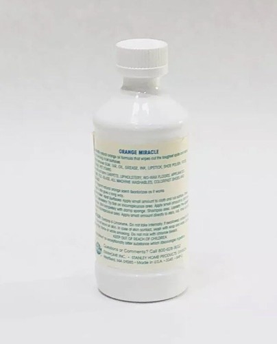 NOS Stanley Home Products Orange Miracle All Purpose spot & Stain Remover 7.5 oz