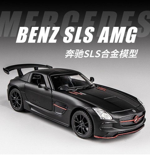 ミニカー Mercedes-Benz SLS AMG Roadster Amazon.com: KiNSMART - Mercedes-Benz SLS AMG 1:36 Scale 5