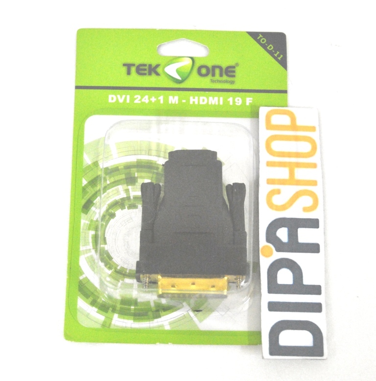 Adattatore TeKone TO-D-11 Convertitore DVI 24+1 Maschio - HDMI 19 Femmina hsb