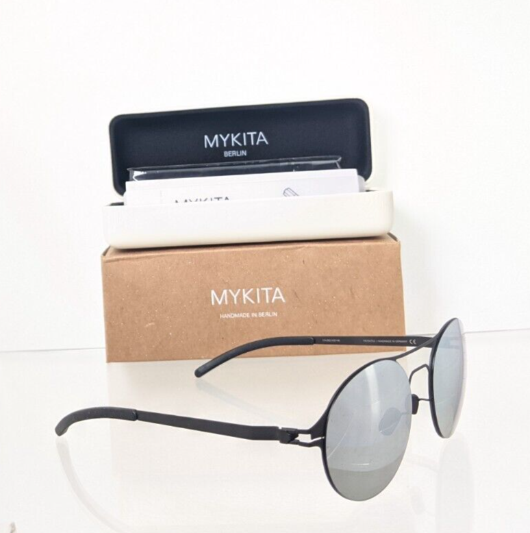 Pre-owned Mykita Brand Authentic  Sunglasses Sidney Col. 002 52mm Frame In Silver/grey