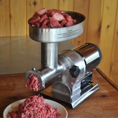 Weston Butcher Series Commercial Grade #5 Electric Meat Grinder - 0.35 HP