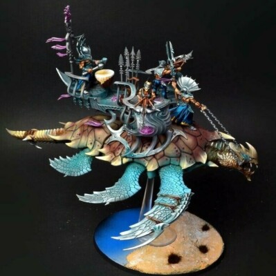 ウォーハンマー Akhelian Leviadon (Well-painted) Warhammer AOS Akhelian Leviadon Idoneth Deepkin Order