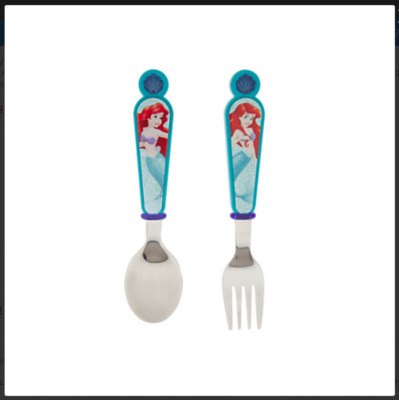 Disney Store Authentic Ariel Flatware - New