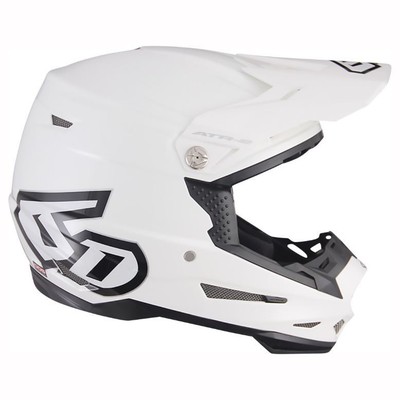 Motocross Helmet - Gloss White - Md Medium