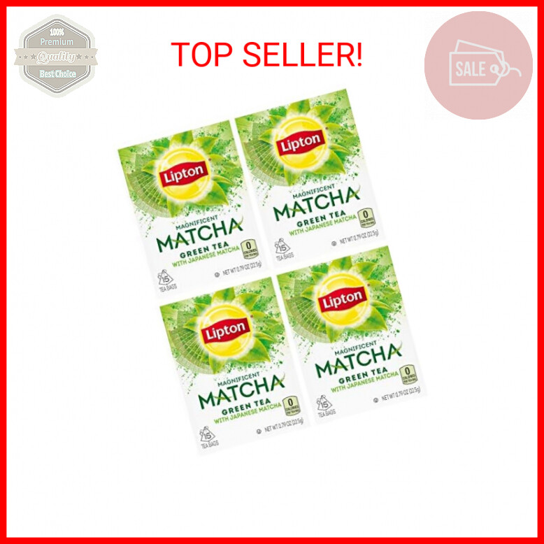 Bags With Real Matcha , 15 Count (pack Of 4)