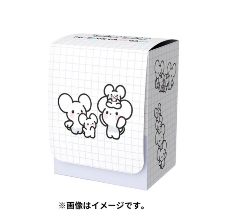 торговая карточная игра с покемонами Maushold deck Box case Maushold