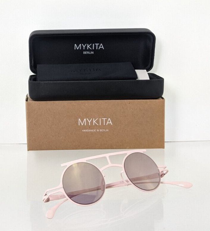 Pre-owned Mykita Brand Authentic  Sunglasses Hamilton Col F18 Powder 38mm Frame In Pink