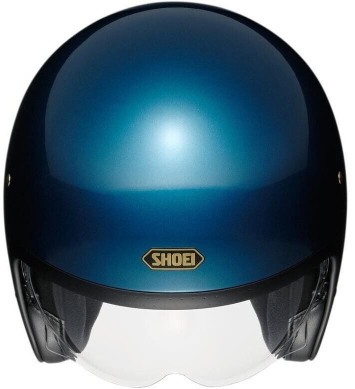 SHOEI バイクヘルメット J・O 青　サイズXL Shoei J O Blue Open Face Scooter Motorcycle Jet Helmet Size