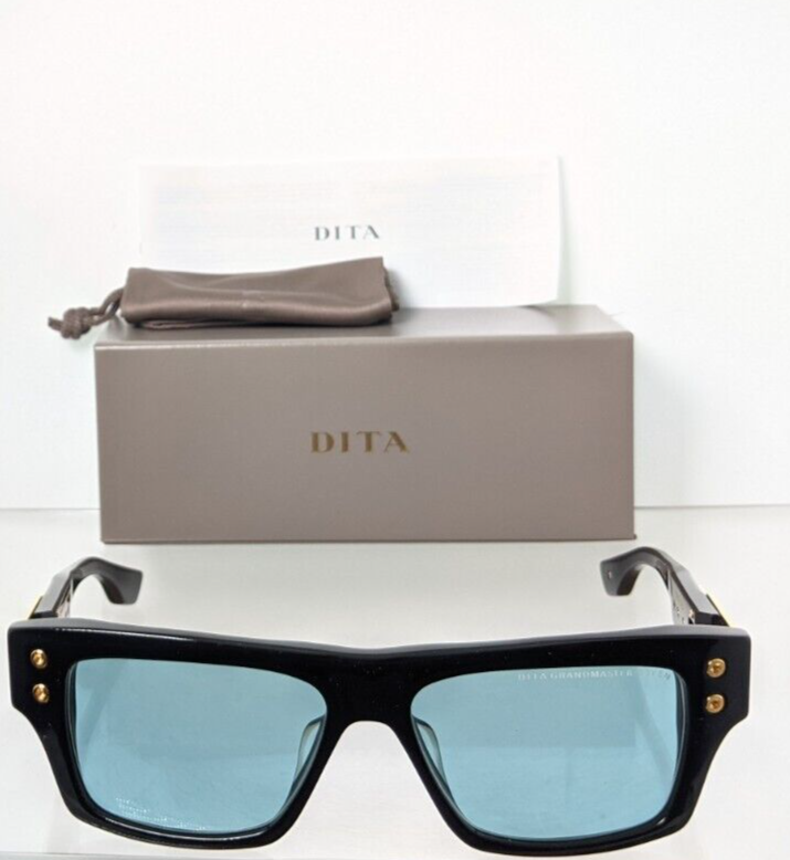 Pre-owned Dita Brand Authentic  Sunglasses Grandmaster Seven Dts407 A 01 57mm Frame In Blue