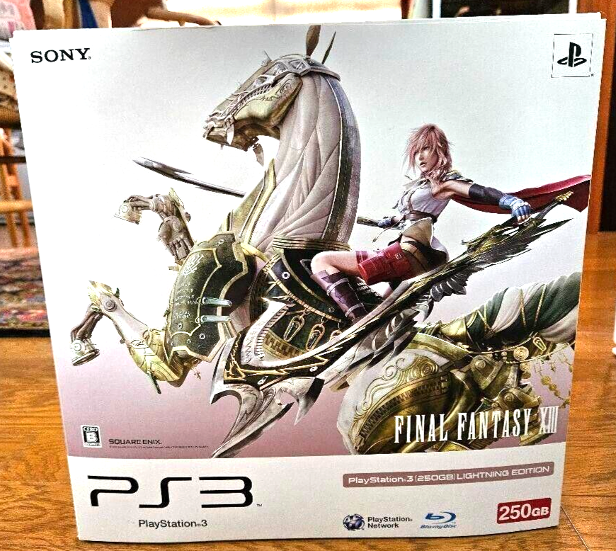 Sony PS3 250GB FINAL FANTASY XIII LIGHTNING EDITION Set From