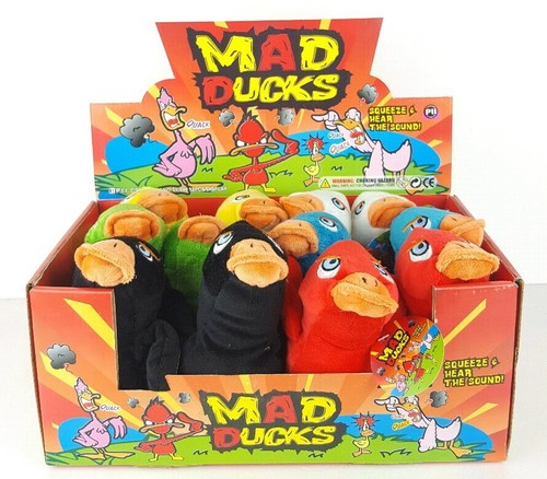 Mad Ducks P.I.I 2011 Plush W/ Quack Sounds Kids Toy Gift 3+ Red Duck Only