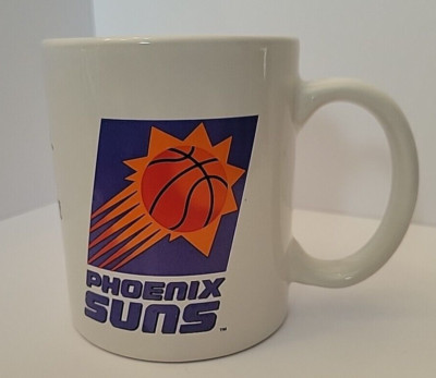 RARE Vintage 1993  Phoenix Suns NBA Old Logo Coffee Mug ''1993 NBA FINALS''