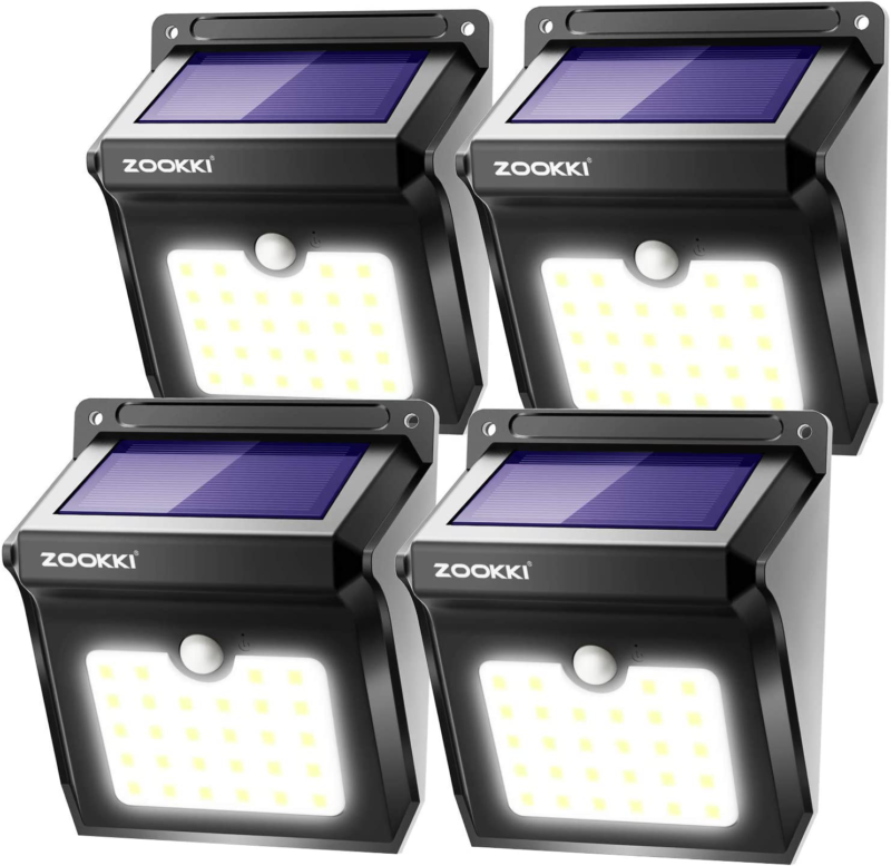 Outdoor, 28 Led Wireless Motion Sensor Lights, Ip65 Waterpro