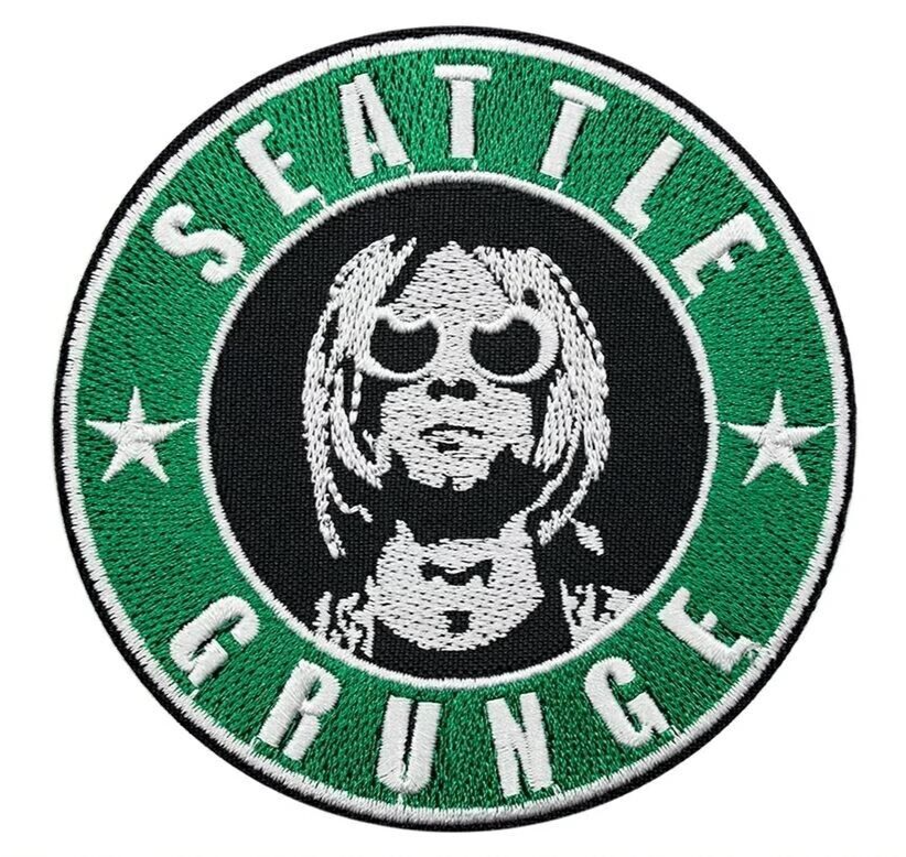 Nirvana Kurt Cobain Patch | American Seattle Grunge Punk