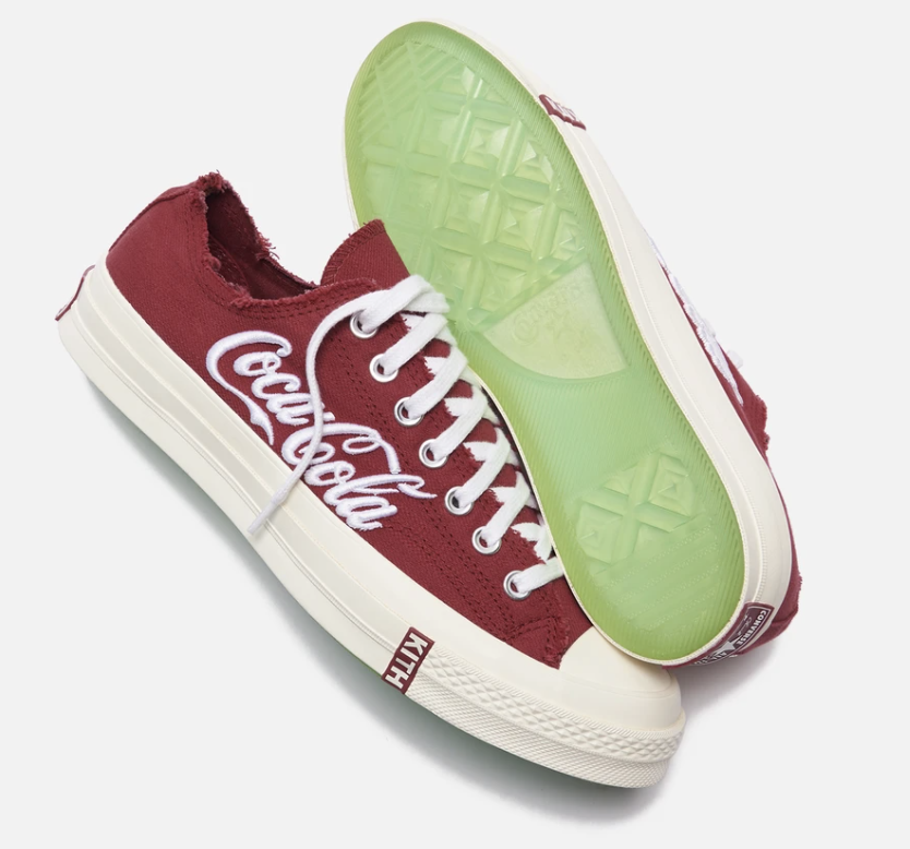 KITH x Coca Cola Coke Converse Chuck Ox Low Red US 10