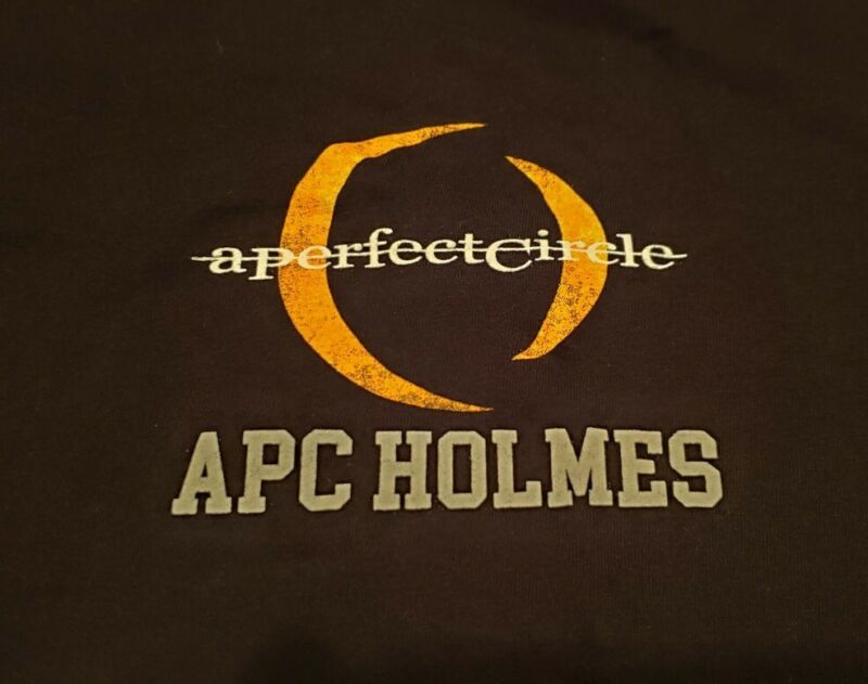 A PERFECT CIRCLE - APC Local Crew 18 - APC Holmes T Shirt Size XL EUC