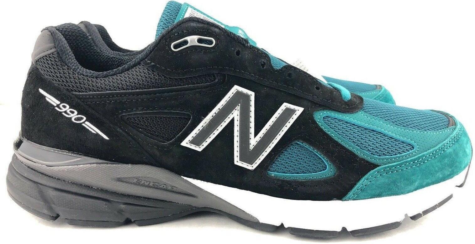 New Balance YCMC x 990v4 Made in USA Black Teal for Sale New Balance YCMC x 990v4 Made in USA Black Teal for Sale