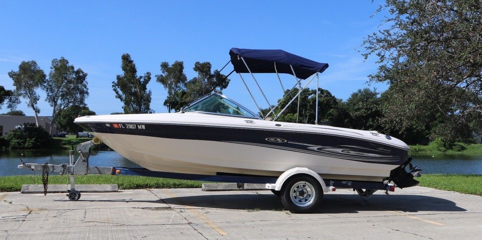2005 Sea Ray 185 Sport with Trailer