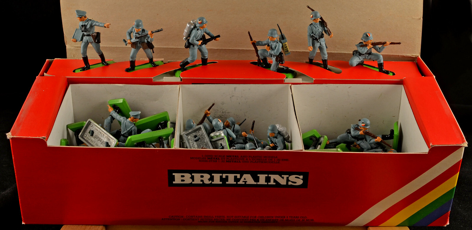 Britains Deetail WWII German Infantry #2 - 48 Figures