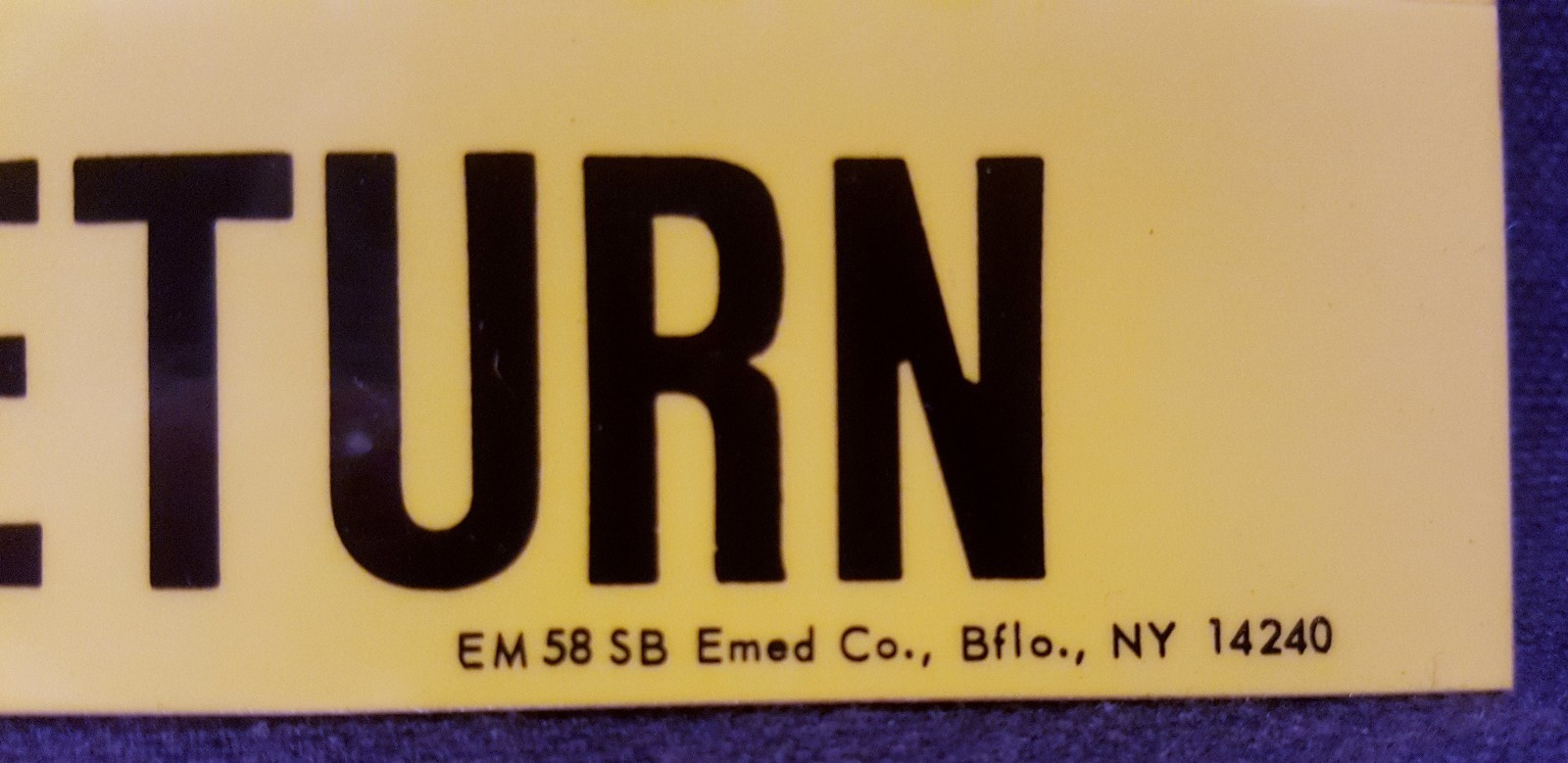 36 Emed Vinyl Labels I.D. Pipe Content Safety Signage 