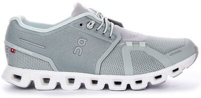 Pre-owned On Running Cloud 5 Reflective Shell Sole Cloudtec Mens Sneaker Ice Us 6 - 13