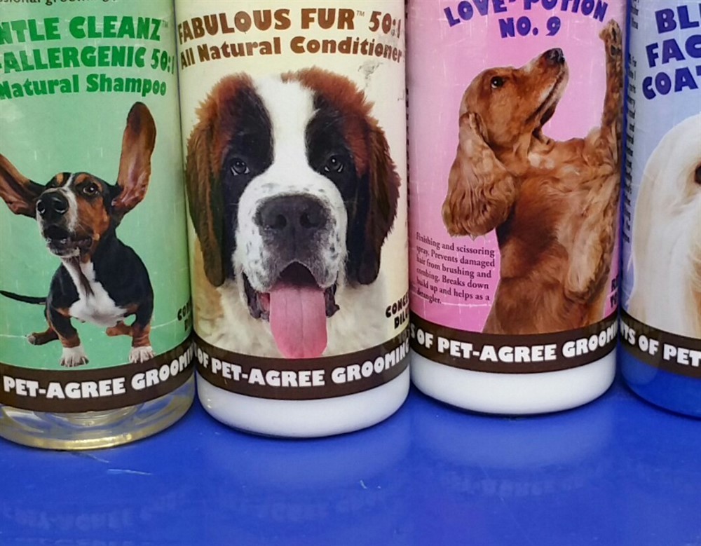 Lot of 8 Pet-Agroom Professional Grooming Products Shampoo Conditioner Flea Tick