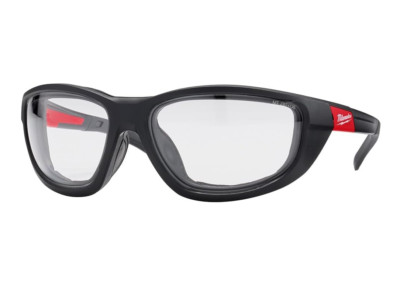 Clear High Performance Safety Glasses with Gasket