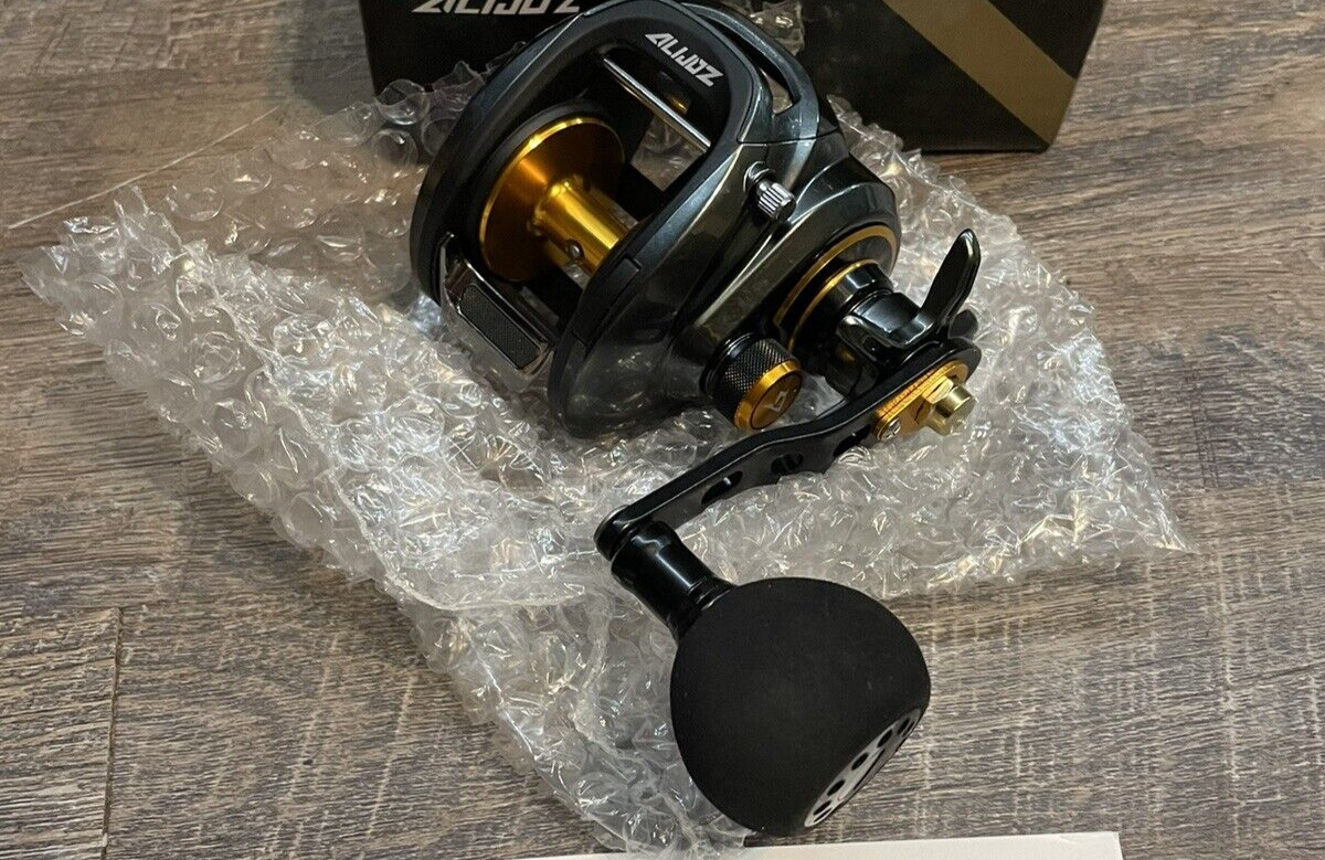 Piscifun Alijoz Baitcasting Fishing Reel Size Aluminum Frame