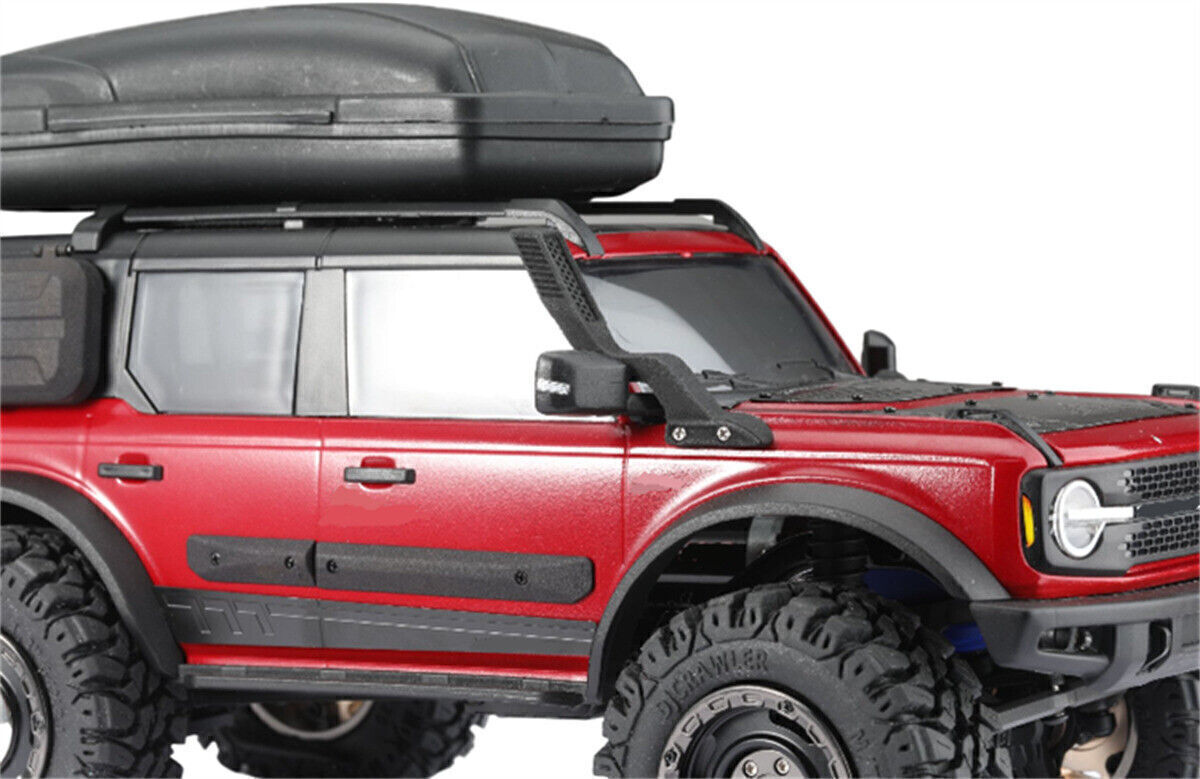 ABS Car Roof Luggage Case Roof Decor for TRX4M 1/18 BRONCO TRX4-M RC Car Truck
