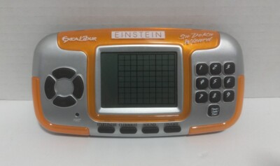 Einstein LCD Excalibur Sudoku Wizard Handheld Game 