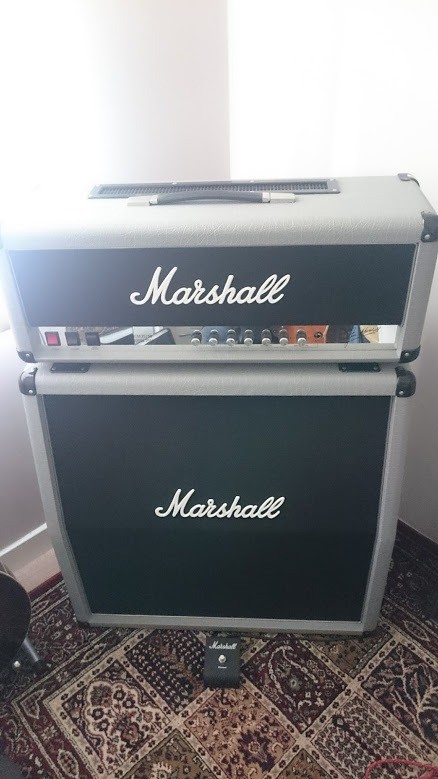 Marshall Silver Jubilee 2555x Reissue Head Cab 4 X 12 In Great