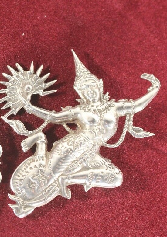 Vintage Sterling Brooches Siam