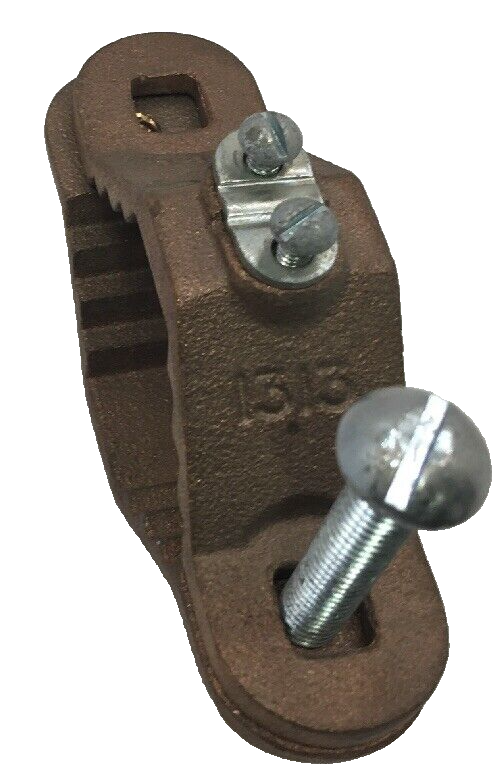 1313-B BRIDGEPORT MISSING BOLT 1-1/4-INCH - 2-INCH GROUNDING CLAMP