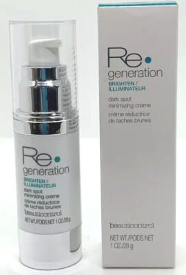 BeautiControl Regeneration Brighten illuminator Dark Spot Minimizing Creme, 1oz