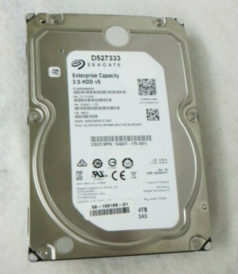 Seagate ST4000NM0025 4TB 128MB 12Gb/s SAS 3.5