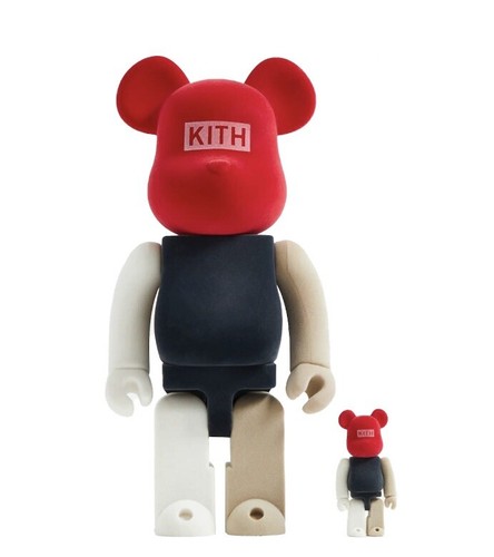 Kith SS22 BE@RBRICK Flock Style ベアブリック Kith SS22 BE @RBRICK Flock Style Bear Brick #f13664 | eBay