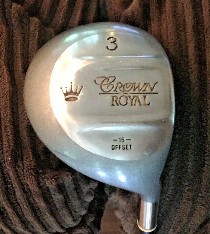 CROWN ROYAL Golf Club Set 10-Piece  #3 Driver, 9,8,7,6,5,4,3 Irons, PW & SW (RH)