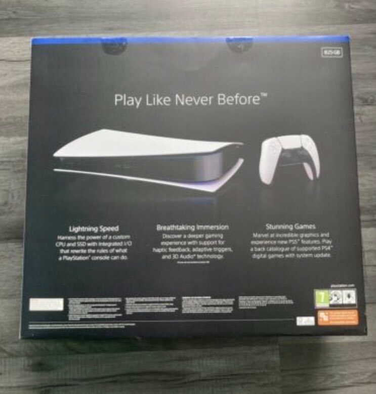 Sony PS5 PlayStation 5 Digital Edition Console New/Sealed/Receipt