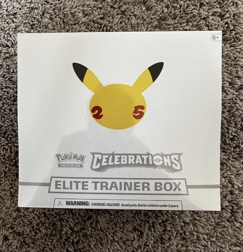 25th Celebrations Elite trainer box 海外版 Pokemon 25th Anniversary Celebrations Elite Trainer Box