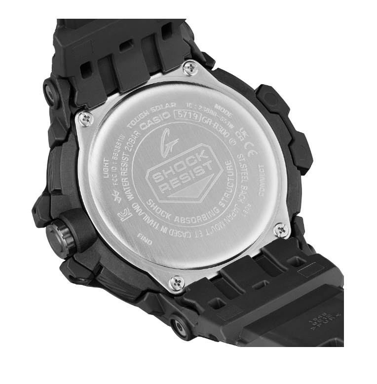 Pre-owned G-shock Casio  Master Of G-air Gravity Master Dual Time Men's Watch Grb300-1a
