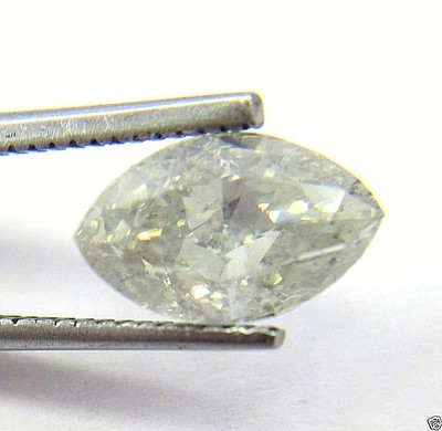 2.00Cts Natural Real White Marquise Shape Solitaire Diamond 10.21x6.36x4.03 MM