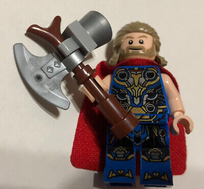 Lego Thor Mini Figure mini fig 76207 super heroes Marvel Avengers Attack Asgard