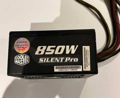 Cooler Master 850W Silent Pro  80+ Silver ATX Power Supply 