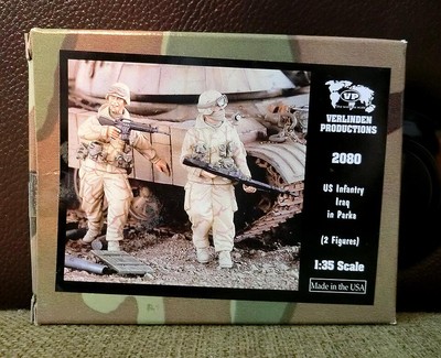 1/35 Verlinden VP US Infantry Iraq in Parka 2080