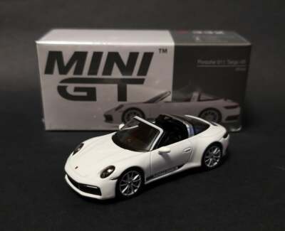 MINI GT Porsche 911 Targa 4S White (LorR Random delivery