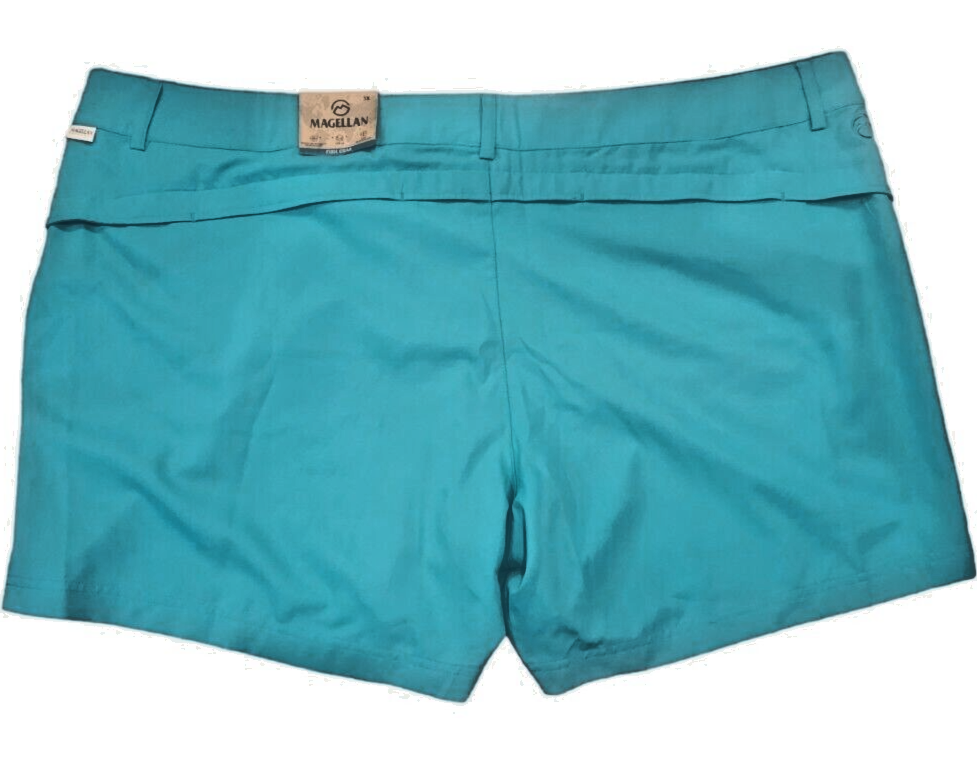 Magellan Fish Gear New Womens 3X Falcon Lake Shorty Shorts Teal Green eBay