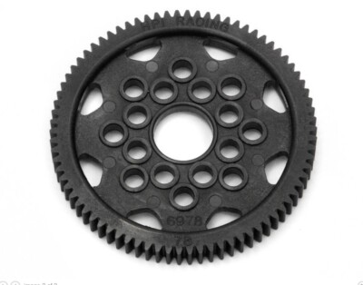 RARE HPI 78 Tooth 48 Pitch Spur Gear Plastic Black (1) 6978 Sprint 2