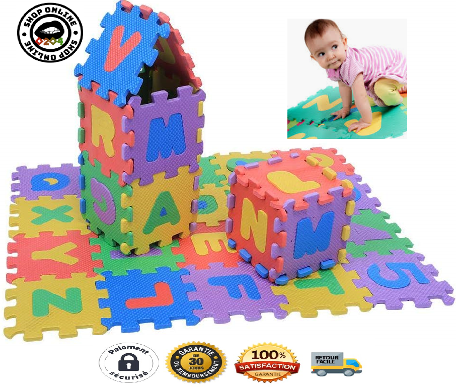 Littletomtapis De Jeu Doux Pour Bebe Dalles Puzzle En Mousse Enfants Vehicules Puzzles Tapis De Puzzles